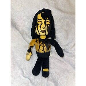 PhatMojo Bendy Plush Stuffed Toy Black/Yellow 8 in w/ Tag (2019)